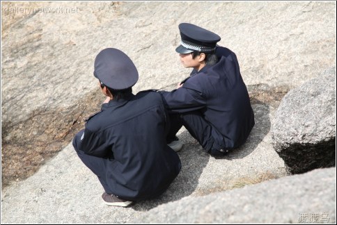 police resting