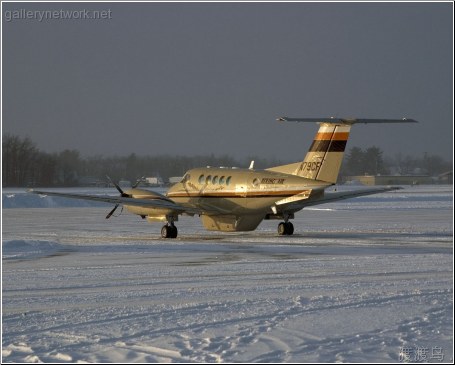 King Air in Snow