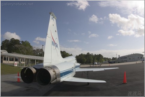 NASA T-38 jet trainer