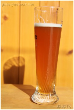 glass of wheat beer