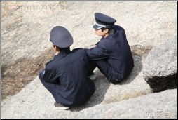 police resting