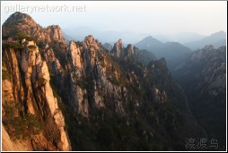 early morning in huangshan