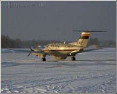 King Air in Snow