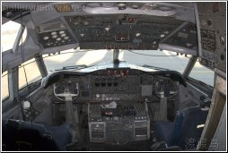 Lockheed L188 electra cockpit