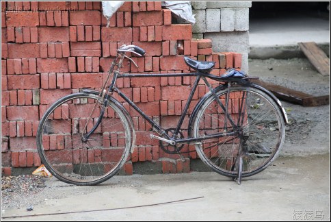 old brick bike