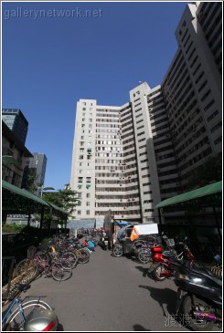 bike parking lot