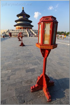 red lantern at 天坛