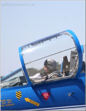 F104 Pilot and cockpit