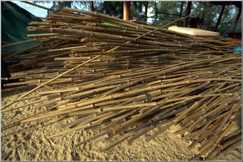 bamboo stack