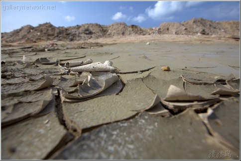 drying mud