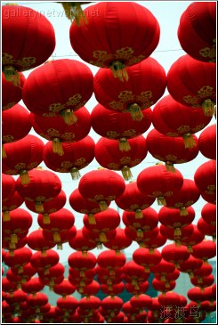 chinese red lanterns