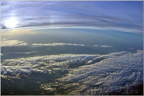 scattered cloudscape