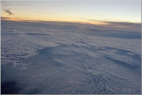 aerial multiple deck clouds