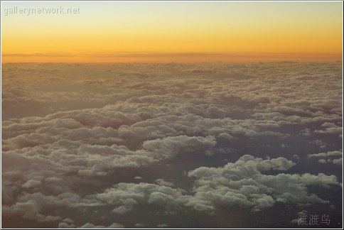 red glow cloudscape