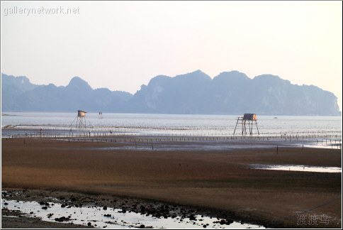 fishing huts