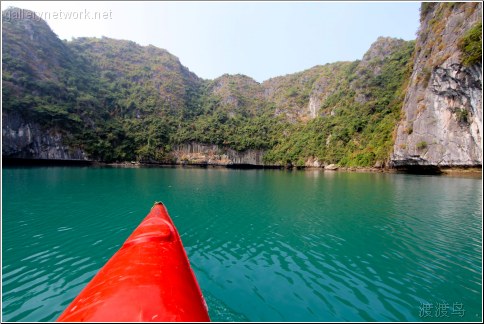 kayak halong bay