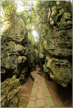 stone walkway