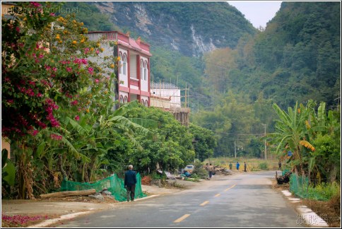 guangxi roadside village