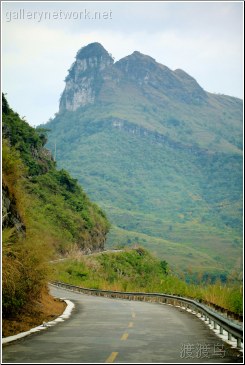 guangxi mountain road