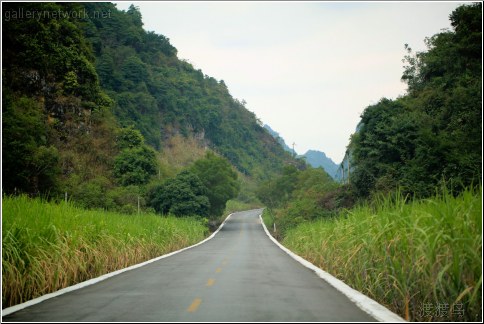 china country road