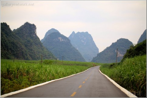 guangxi mountain road