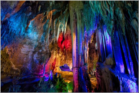 multicolored cavern