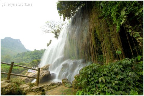 waterfall view