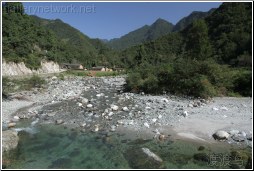 hanzhong mountain stream