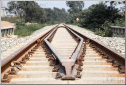 rusty train tracks