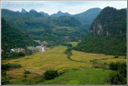 guangxi mountain village - 渡渡鸟 .